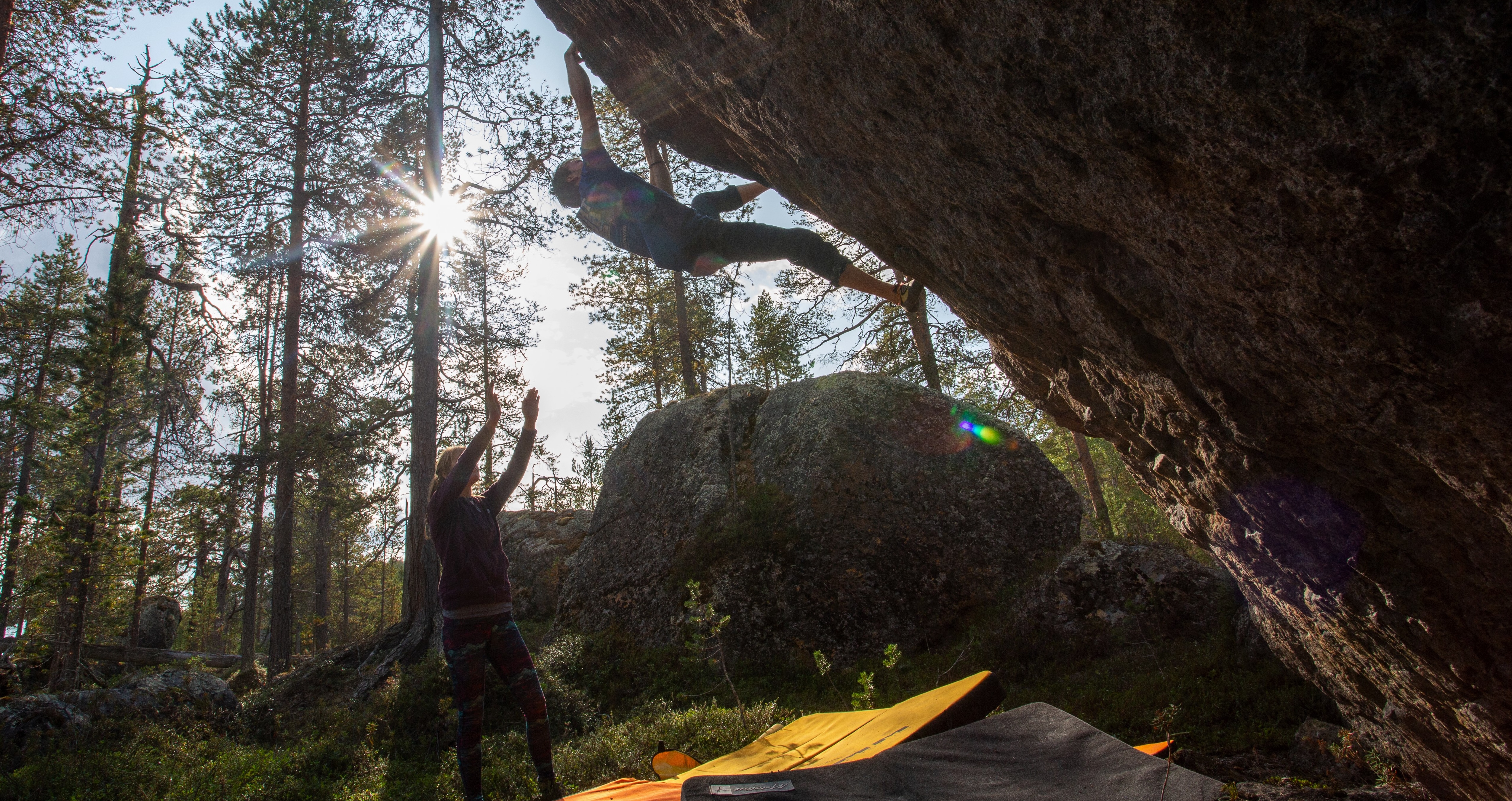 climbing